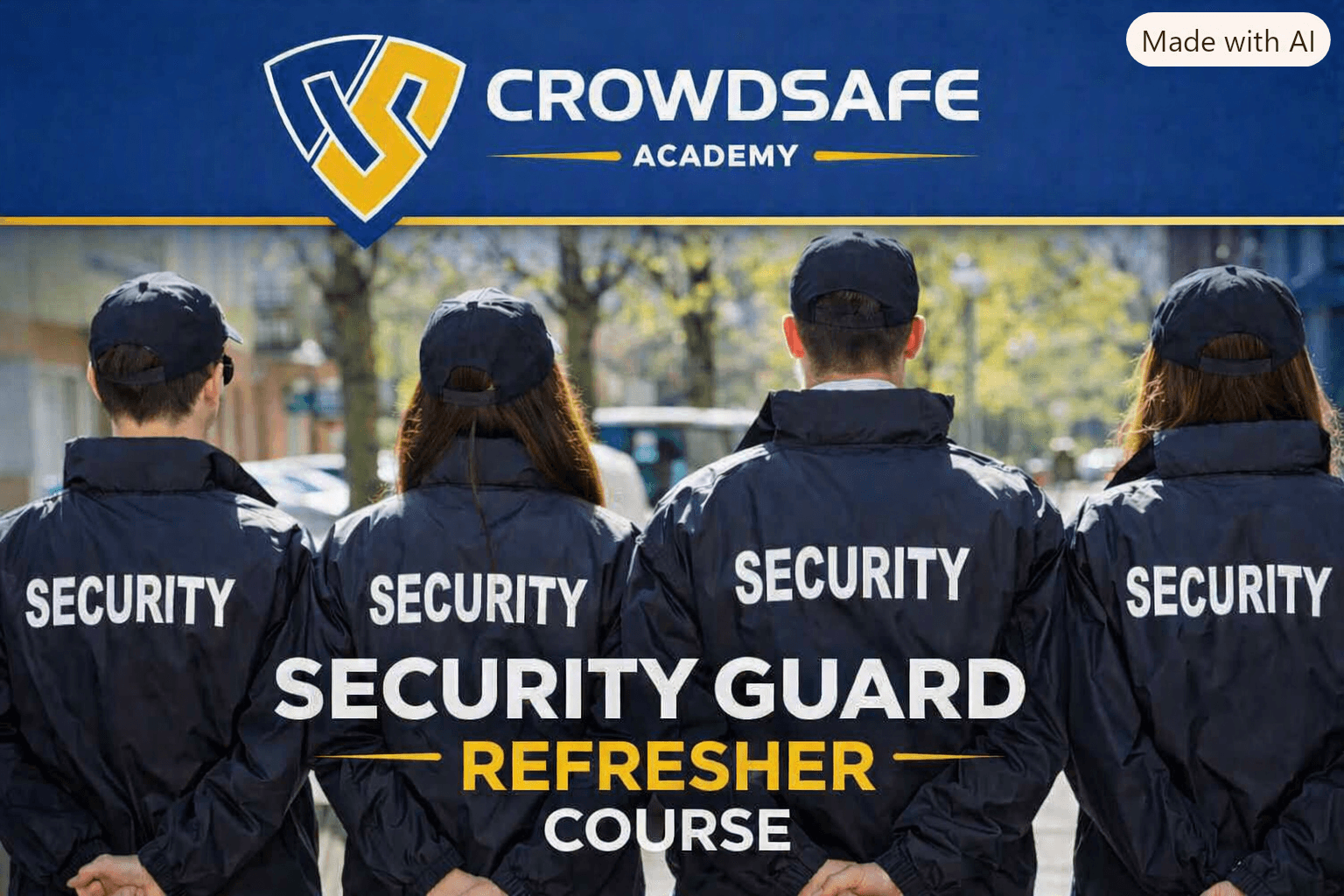 Highfield Level 2 Award for Security Officers in the Private Security Industry (Refresher) — Crowdsafe Academy, Peterborough